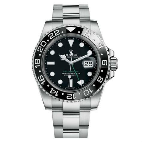 rolex gmt steel black|gmt master 2 black bezel.